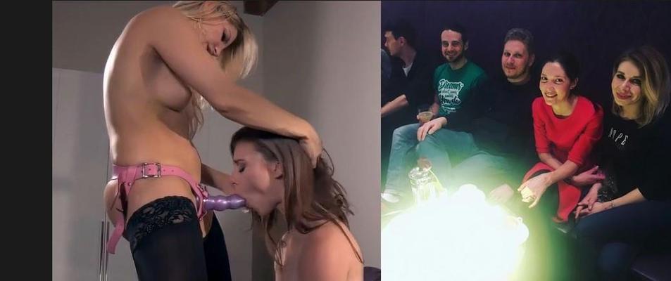 Ukrainian Teen Sucks Tampa Cougars Strap On Filmed May 